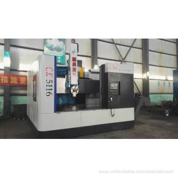 CNC vertical lathe working equipment